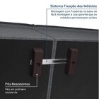 Sofá Modular 3 Lugares Com Puff Zen Cabecasa Madeiraoriginals