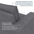 Sofá Modular 3 Lugares Com Puff Zen Cabecasa Madeiraoriginals