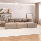 Sofá Modular 3 Lugares E 3 Puff Easyboxcabecasa Madeiraorigin