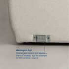 Sofá Modular 3 Lugares Orla Cabecasa Madeiraoriginals Espuma