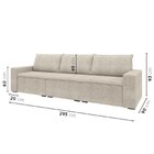 Sofá Modular 3 Lugares Zen Cabecasa Madeiraoriginals Off White