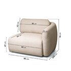 Sofá Modular 4 Lugares Com Sumiê Orla Cabecasa Madeiraorigina