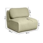 Sofá Modular 4 Lugares Com Sumiê Orla Cabecasa Madeiraorigina