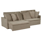 Sofá Modular 4 Lugares Olinda 2.30 Mt Com Molas Retrátil E Re