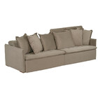 Sofá Modular 4 Lugares Olinda 2.30 Mt Com Molas Retrátil E Re