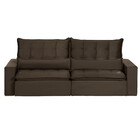 Sofá Modular 5 Lugares Ceará Retrátil E Reclinável Com Molas