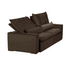 Sofá Modular 5 Lugares Ceará Retrátil E Reclinável Com Molas