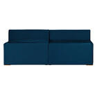 Sofá Modular 5 Lugares Olinda 2.90 Mt Com Molas Retrátil E Re