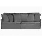 Sofá Modular 6 Lugares Olinda 2.90 Mt Com Molas Retrátil E Re