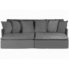 Sofá Modular 6 Lugares Olinda 2.90 Mt Com Molas Retrátil E Re