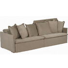 Sofá Modular 6 Lugares Olinda 2.90 Mt Com Molas Retrátil E Re