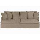 Sofá Modular 6 Lugares Olinda 2.90 Mt Com Molas Retrátil E Re