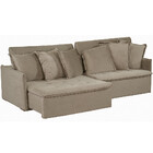 Sofá Modular 6 Lugares Olinda 2.90 Mt Com Molas Retrátil E Re