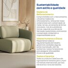 Sofá Modular 80cm Com Braço Direito Orla Cabecasa Madeiraorig