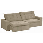 Sofá Modular Bahia 4 Lugares 2,30 Mt Com Molas Retrátil E Rec