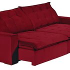 Sofá Modular Bahia 5 Lugares 250cm Com Molas Retrátil E Recli