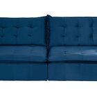 Sofá Modular Bahia 5 Lugares 250cm Com Molas Retrátil E Recli