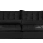 Sofá Modular Ceará 5 Lugares 250cm Retrátil E Reclinável Preto