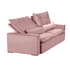 Sofá Modular Ceará 5 Lugares 2.50 Mt Retrátil E Reclinável Ve