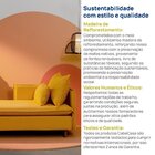 Sofá Modular Chaise Braço Lateral Com Pé Madeira Sôma Cabecas