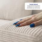 Sofá Modular Evo De 3 Lugares Com Chaise Dir Two 2,70m Boost