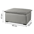 Sofá Modular Ibi 3 Lugares 210cm Em Veludo Cabecasa Madeirama