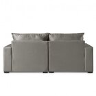 Sofá Modular Ibi 3 Lugares 210cm Em Veludo Cabecasa Madeiraor