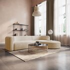 Sofá Modular Luxuoso Sala De Estar Decoração Luxo 265cm Lado