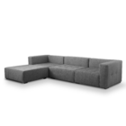 Sofa Modular Puff Burgos - Coliseu Cinza