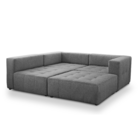 Sofa Modular Puff Burgos - Coliseu Cinza