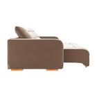 Sofá Modular Retrátil E Reclinável 2,50m Veludo Bege Lion Cro