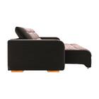 Sofá Modular Retrátil E Reclinável 2,50m Veludo Marrom Lion C