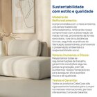 Sofá Modular Sumiê 100cm Direito Orla Cabecasa Madeiraorigina