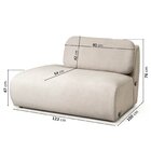 Sofá Modular Sumiê 80cm Esquerdo Orla Cabecasa Madeiraorigina