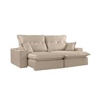 Sofa Momo Retrátil E Reclinável 3 Lugares 2,00m Com Molas Ens