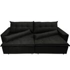 Sofá Montenegro 3,12m Retrátil, Reclinável, Mola No Assento E