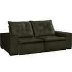 Sofá Montreal Retrátil 2 Lugares - Probel - Verde Oliva