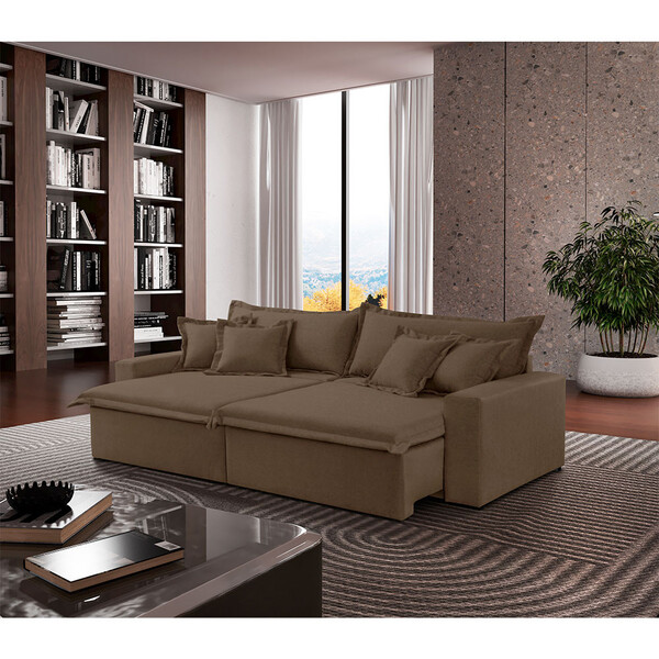 Sofá Montreal Veludo 02 Módulos 80cm B25cm Meu Sofá Online