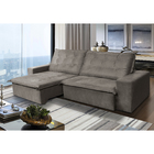 Sofá Moscow 2 Lugares 1,70 Metros Veludo - 03 Capuccino