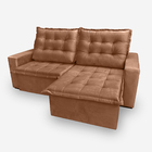 Sofá Moscow 2 Lugares 1,90 Metros Veludo - 20 Terracota