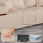 Sofá Na Caixa 4 Lugares 200 Cm Linho Bege