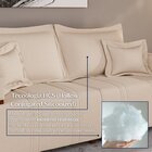 Sofá Na Caixa 4 Lugares 200 Cm Linho Bege