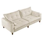 Sofá Na Caixa Join 2 Lugares 185cm Bouclê Cru