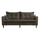 Sofá Na Caixa Join 2 Lugares 195cm Linho Grafite
