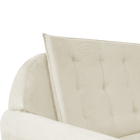 Sofá Namoradeira 2 Lugares 1,40m Sala De Espera Pillow Top He