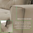 Sofá Namoradeira 2 Lugares Florianópolis Bege