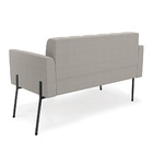 Sofá Namoradeira 2 Lugares Pé Ferro Pto Elisa Bouclê D03 - D'