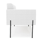 Sofá Namoradeira 2 Lugares Pé Ferro Pto Elisa Bouclê D03 - D'