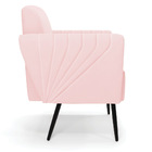 Sofá Namoradeira Com 2 Poltronas Pés Palito De Ferro Bruna Su