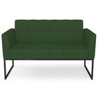 Sofá Namoradeira E 2 Poltronas Base Industrial Preto Ana Velu